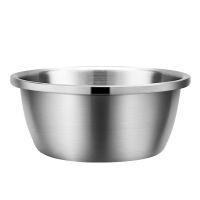 304 Stainless Steel Vegetables Basin Egg Mixing Bowls Rice Sieve Drain Basket Soup Basin Strainer Kitchen Cooking Storage Tools