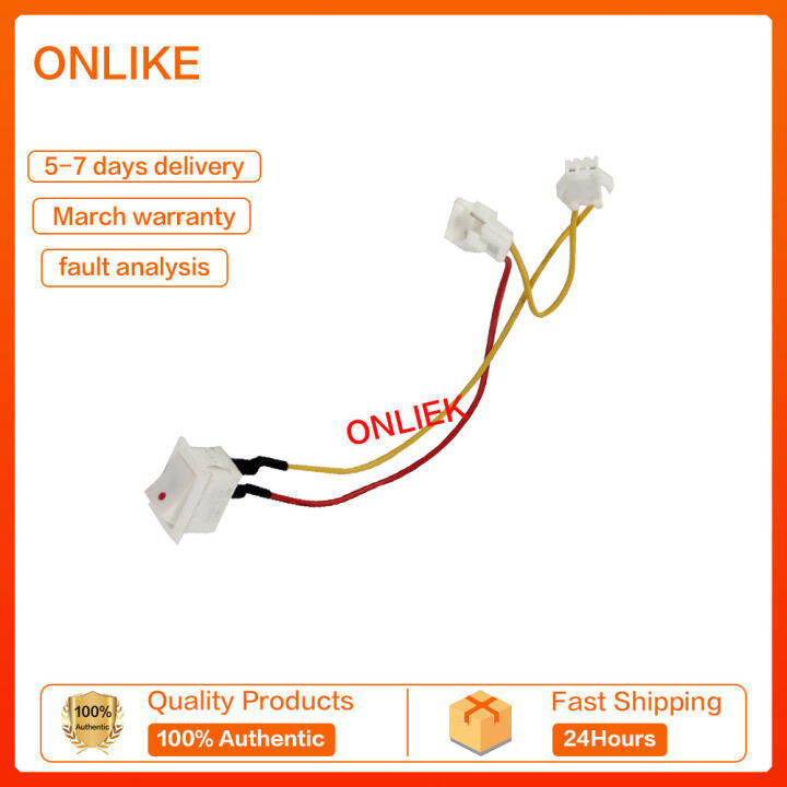 Water heater Doubleended hot and cold switch with wire Hot and cold water heater key switch