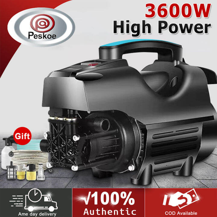 Car Washing Machine 3600W High Power Automatic Pressure Washer Home