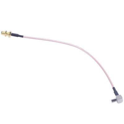 8" SMA Female to TS9 Male Pigtail Coaxial Cable RG316