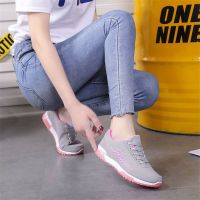 ⭐️⭐️Ready Stock Women Sports Shoes Fashion Running Breathable Soft Increased Sport Shoes