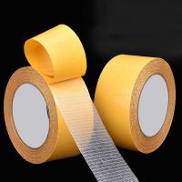 Mesh High Viscosity Transparent Double-sided Grid Tape Glass Grid Fiber Adhesive Tape 1Roll 20M