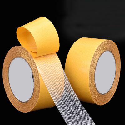 Mesh High Viscosity Transparent Double-sided Grid Tape Glass Grid Fiber Adhesive Tape 1Roll 20M Adhesives Tape