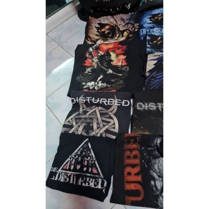 เสื้อวง-เสื้อวินเทจ-disturbed-เสื้องานแท้-ทุกตัว-มือ1-และ-มือ2