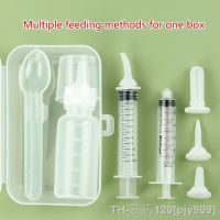 hot【DT】۞◊  9Pcs Nursing Bottle Kits Silicone Nipple Syringes Feeders Feeding Bottles for Newborn Puppies Rabbits