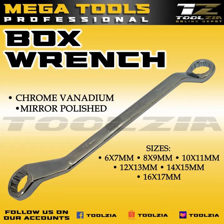 MEGA Box Wrench 6x7mm16x17mm Lazada PH