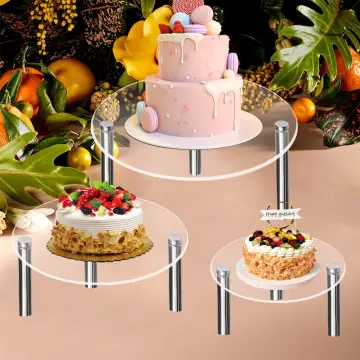 Buy Niyanta Multicolor Engineered Wood Cake Stand For Dining Table, Cutting  Holder Birthdays & Party Online at Best Prices in India - JioMart.
