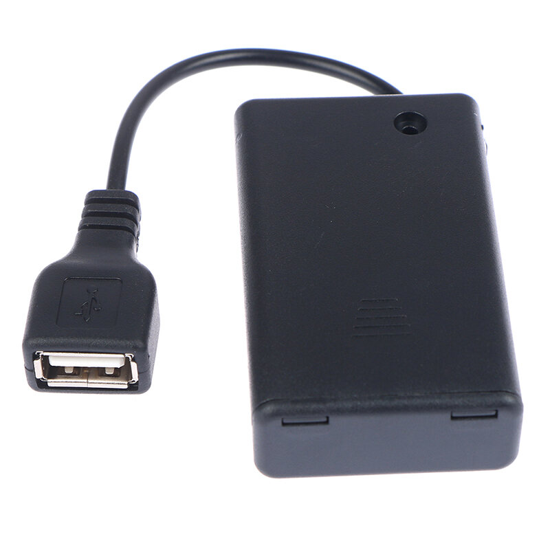 Lower Prices for Everyone 3*AAA Battery Box With USB Port For Building
