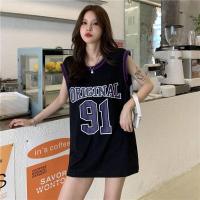 American R Basketball Uniform Sports Vest Women Summer Outer Wear ins European Style Sleeveless t-