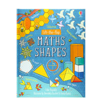 Lift the flap flip through the book math shapes mathematical model childrens Enlightenment 3-6 years old