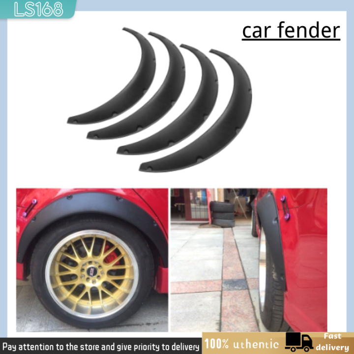 4pcs/set of universal flexible car fender SUV offroad fender horn