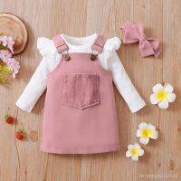 ♘☑☍ Ma Baby-Infantil Romper e Saia Set roupas para meninas recém-nascidas saias de veludo macacões DD43 outono 0-18M