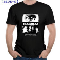 BLUE-GMens Requiem For A Dream Cotton T Shirt 100% Cotton Gildan Mens T-shirts Fathers Day Gift