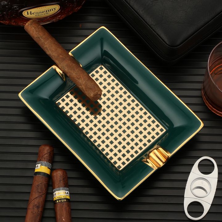 lubinski-cigar-ashtray-home-living-room-ceramic-ashtray-creative-large-luxury-tobacco-ash-tray-2-tubes-cigar-accessories-square