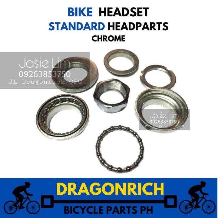Bicycle Standard Bike Headset Bearing Type Headparts Chromolly Alloy