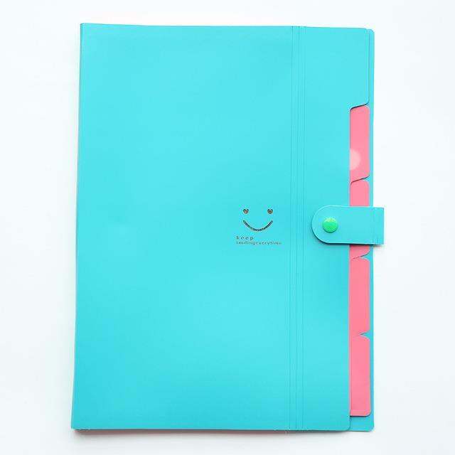 cc-file-organizer-data-book-document-large-capacity-bill-folder-holder-office-stationery-colors