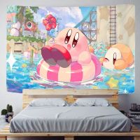 【CW】☫  Tapestry K-kirbys Wall Tapestries Rugs Anime Decoration Hanging Room the Macramé