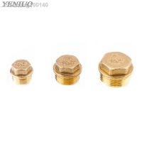 1/2 quot; 3/4 quot; 1 quot; BSP Male Thread Brass Pipe Hex Head Brass End Cap Plug Fitting Coupler Connector Adapter