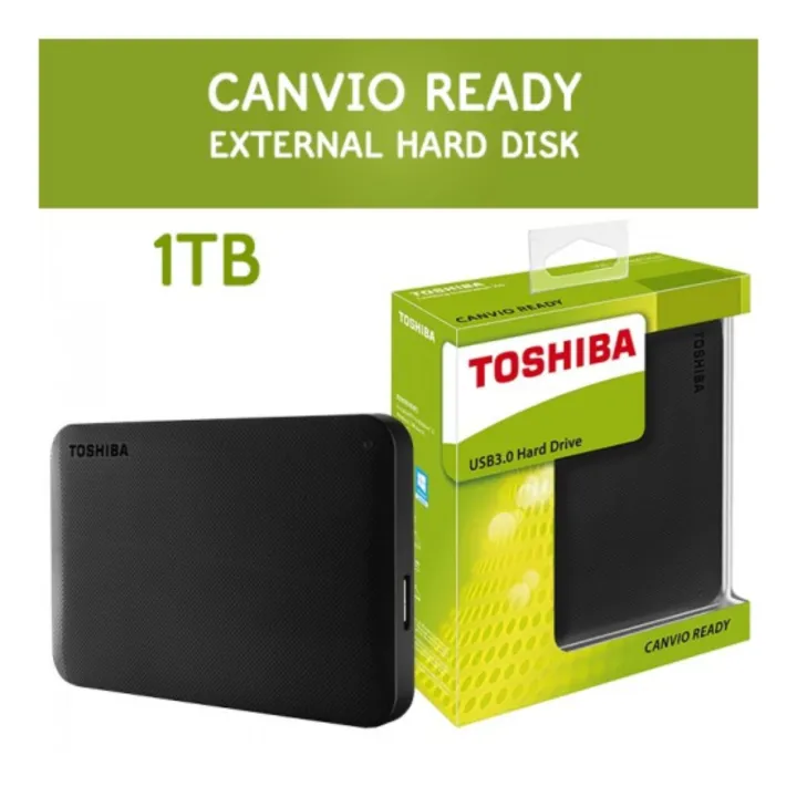 lila Prehistorisch Psychologisch Toshiba 1TB Canvio Ready USB 3.0 Portable Hard Drive HDD harddisk External  Ext Harddisk Disk (Toshiba HDD is usually more stable than WD Seagate etc)  | Lazada Singapore
