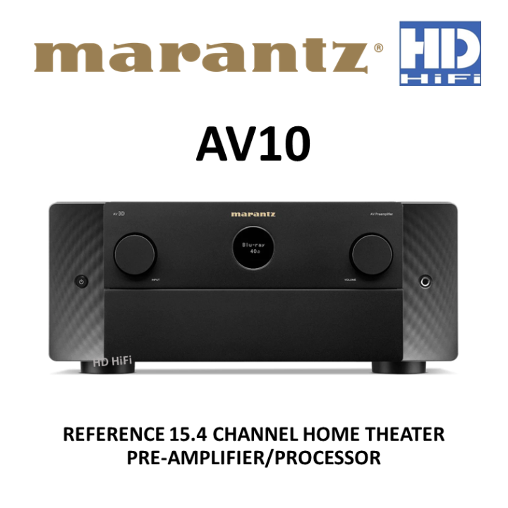 Marantz AV10 HOME THEATER PRE-AMPLIFIER/PROCESSOR REFERENCE 15.4 ...