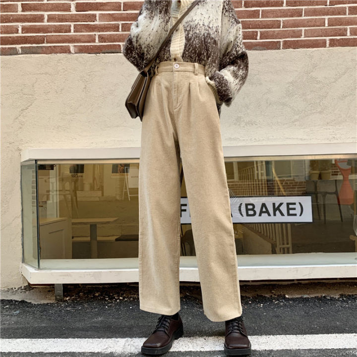 2021hzirip-femme-loose-high-quality-2021-plus-size-new-straight-solid-warm-chic-corduroy-all-match-wide-pants-stylish-hot-trousers