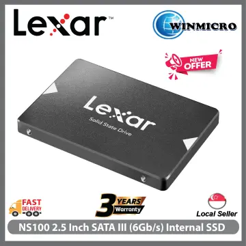 Lexar NS100 2.5” SATA III 6Gb/s Internal 256GB SSD, Solid State