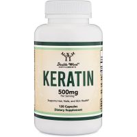 Double wood Keratin 500 mg. 120 capsules