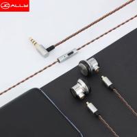 JCALLY EP05 Flat Head Earbuds 16mm driver High Resolution PET Biofilm 5N High Purity OFC Earphone With MMCX Replaceable cable