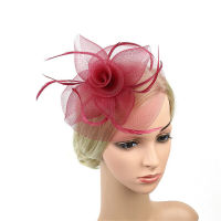 Mini Wedding Hair Bow Accessory Lace Party Race Fascinator Lady Handmade Women