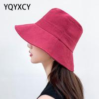 Hat Women Summer Hats For Women Men Bucket Hat Cotton Foldable Fisherman Cap Female Outdoor Sunshade Fishing Hat Korean