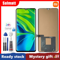 Salmatt หน้าจอ LCD TFT 6.47นิ้วสำหรับ Xiaomi Mi Note 10 /Mi Note 10 Lite ชิ้นส่วนประกอบหน้าจอสัมผัสและดิจิทัลสำหรับ Xiaomi Mi CC9 Pro/mi Note 10 Pro