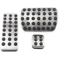 ❈♂ Stainless Steel Sport Brake Pedal Pads Cover For Mercedes Benz 2006-2012 M-Class W164 2007-2013 GL-Class X164 2006-2012