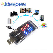 Original Aideepen 1 2 PCS USB Detector Current Voltage Tester Meter