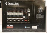 Soundbest MGP-12X มิกเซอร์อนาล็อก 12 MONO, 1 AUX, 2 GROUP OUT เหมาะกับงานคาราโอเกะ งานพูด และ งานอีเวนท์ ที่ใช้งานง่ายและให้คุณภาพเสียงดี