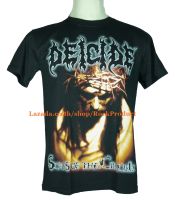 เสื้อวง DEICIDE ดีอิไซด์ ไซส์ยุโรป เสื้อยืดวงดนตรีร็อค เสื้อร็อค  PTA1520 ถ่ายจากของจริง