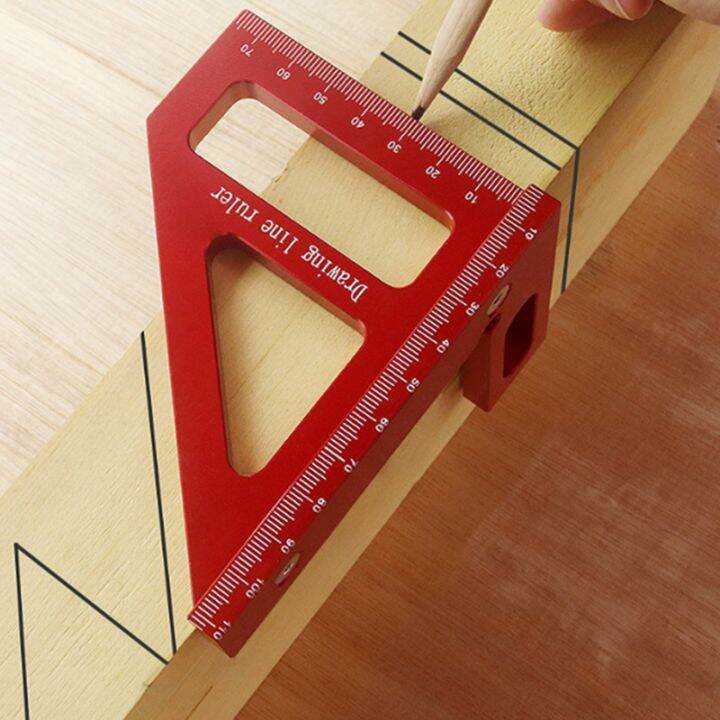 woodworking-square-protractor-aluminum-alloy-miter-triangle-ruler-layout-measuring-tool-for-engineer-carpenter-red