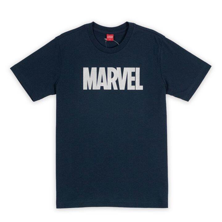 dsl001-เสื้อยืดผู้ชาย-marvel-logo-t-shirt-เสื้อมาร์เวลผู้หญิงและผู้ชาย-ลายโลโก้มาร์เวล-เสื้อผู้ชายเท่ๆ-เสื้อผู้ชายวัยรุ่น