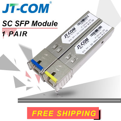 2pcs SC SFP Module Gigabit DDM BIDI mini gbic 1000Mbps fiber tranceiver sfp module Compatible with Mikrotik Cisco Switch