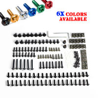 Motorcycle Fairing Bolts Kit Fastener Clips Screws Stainless Steel M4 M5 M6 For Honda Yamaha Kawasaki Suzuki Aprilia