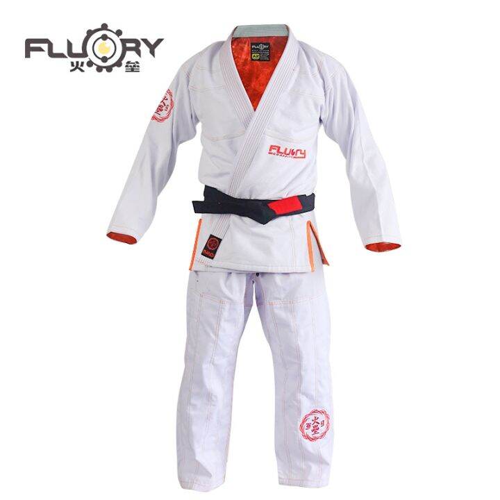 FLUORY fire base Brazilian jiujitsu suits for men and women bjj judo