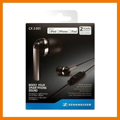 HOT!!ลดราคา Sennheiser CX 2.00i for iOS ##ที่ชาร์จ แท็บเล็ต ไร้สาย เสียง หูฟัง เคส Airpodss ลำโพง Wireless Bluetooth โทรศัพท์ USB ปลั๊ก เมาท์ HDMI สายคอมพิวเตอร์