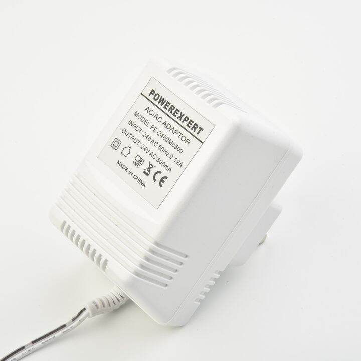 8M Doorbell Transformer Adapter 24V/500Ma Power Supply Adapter With