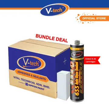 VT-655 Auto Glass Sealant  Car Windscreen Sealant Malaysia