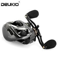 DEUKIO GH150 ขวาซ้ายมือ Baitcasting เบรกแม่เหล็ก LOW PROFILE รอกตกปลา