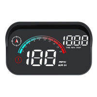 M22รถอิเล็กทรอนิกส์สุนัข HUD Head-Up Display OBD Speedometer เข็มทิศ Universal รถอะไหล่