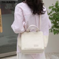 The new bag portable daily capacity of female fashion popular single shoulder city contracted tote bags