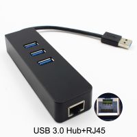 ☏☁◈ ZTM-968 5Gbps Super Speed 4 Ports USB 3.0 HUB 100Mbps 100Mbps RJ45 USB3.0 HUB External For Desktop/Laptop/Ultrabook