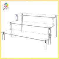 LJ5FD14O โปร่งใสโปร่งใส ตัวยกจอแสดงผลอะคริลิค สี่เหลี่ยมมุมฉาก ชั้น3ชั้น ตู้โชว์ยึดติด ใหญ่มากๆ ชั้นวางจิวเวอรี่ คอลเลกชันตัวเลขป๊อป