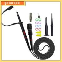 GOTORADE สีดำสีดำ เครื่องแสดงคลื่นกระแสไฟฟ้าของ P2200 200 MHz 100:1 หัววัด โพรบ Oscilloscope สายทดสอบสำหรับทดสอบ