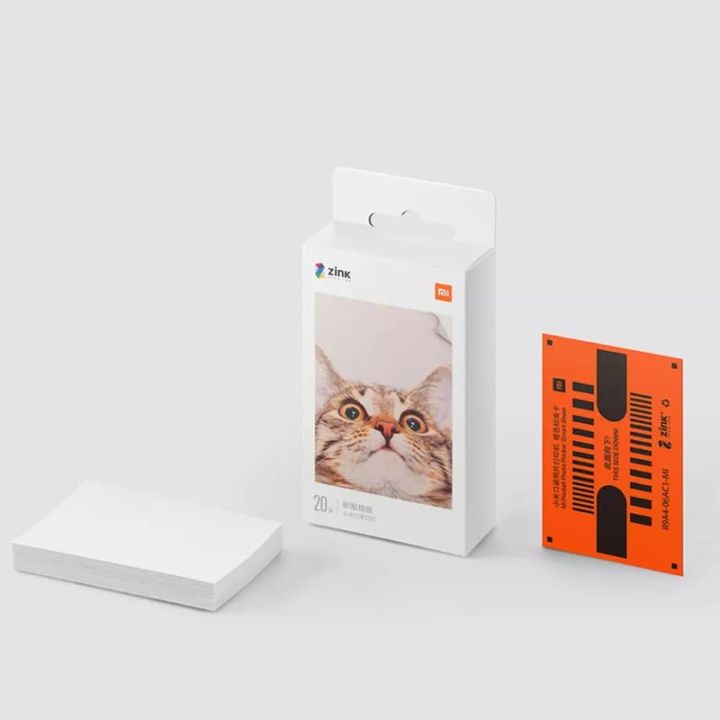 xiaomi-mi-photo-paper-2x3-20pcs-กระดาษปริ้นรูปถ่าย-กระดาษสติ๊กเกอร์-จำนวน-20-แผ่น-สำหรับเครื่องปริ้นรูปเสี่ยวมี่